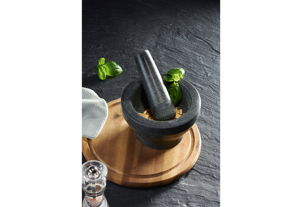 CHEFS&CO Mörser mit Schlegel Ø16cm granit