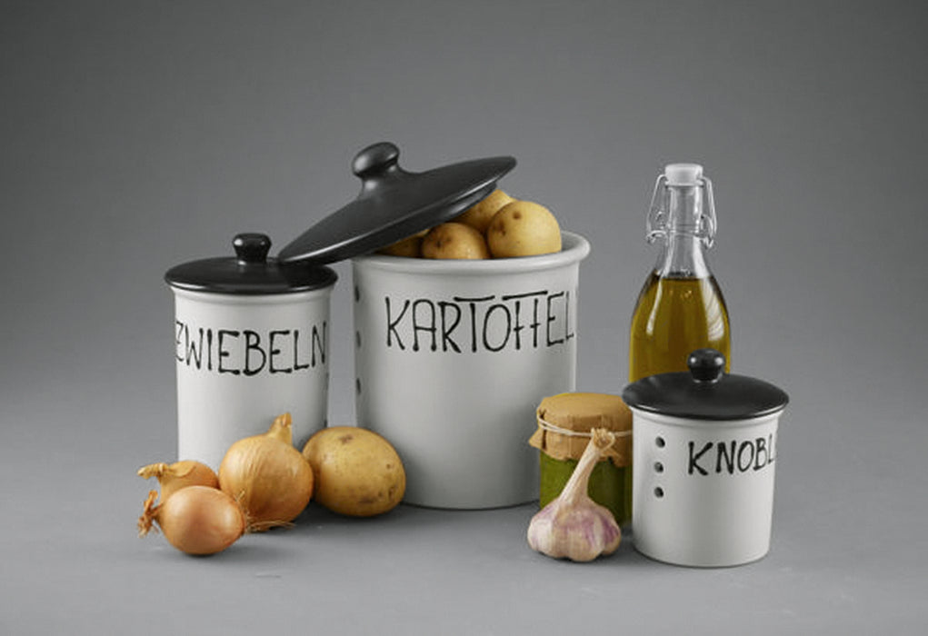 Kartoffeltopf Elfe mit Schrift 3l