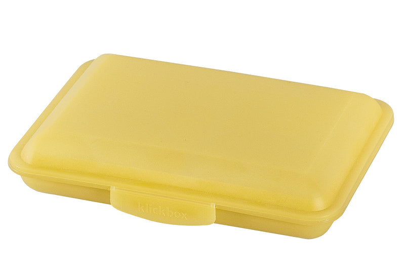 BUCHSTEINER @ HANSI Brotdose Klickbox Mini 16x11x3,5cm farbig sortiert