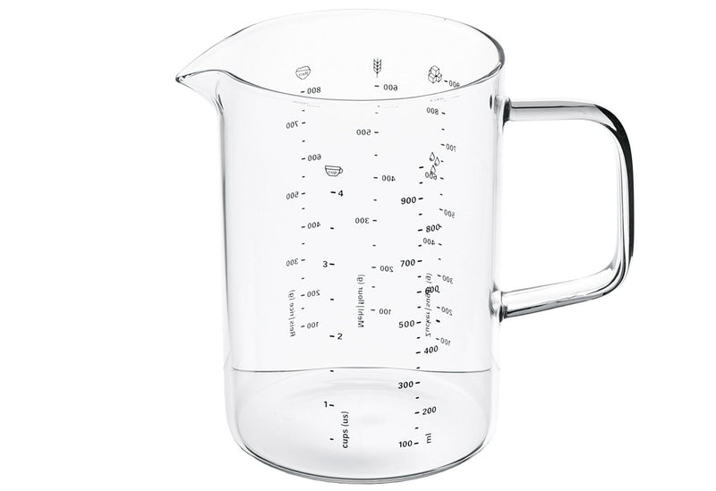 WEIS Messbecher Borosilikatglas 1l