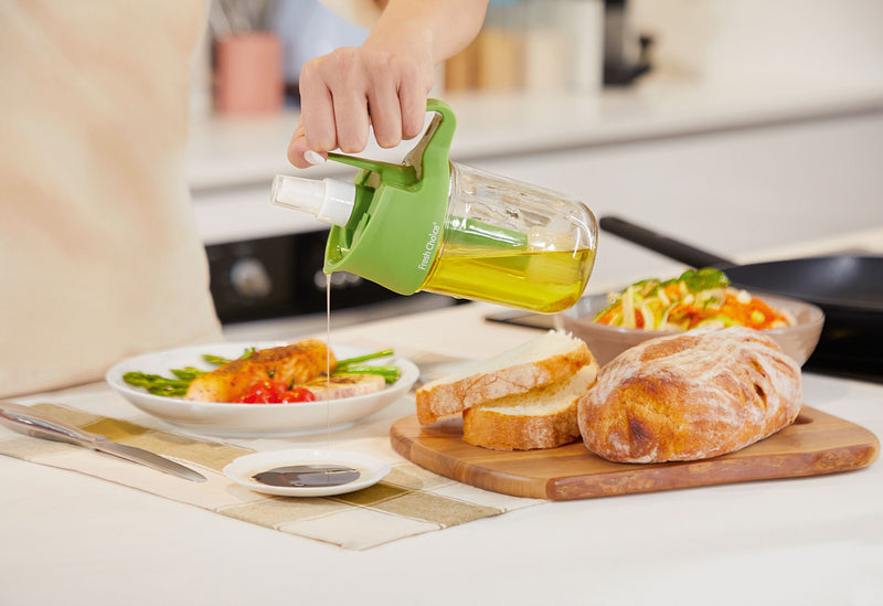 FRESH CHOICE Ölausgießer-Set 3-in-1 Jar Buddies