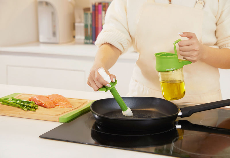 FRESH CHOICE Ölausgießer-Set 3-in-1 Jar Buddies