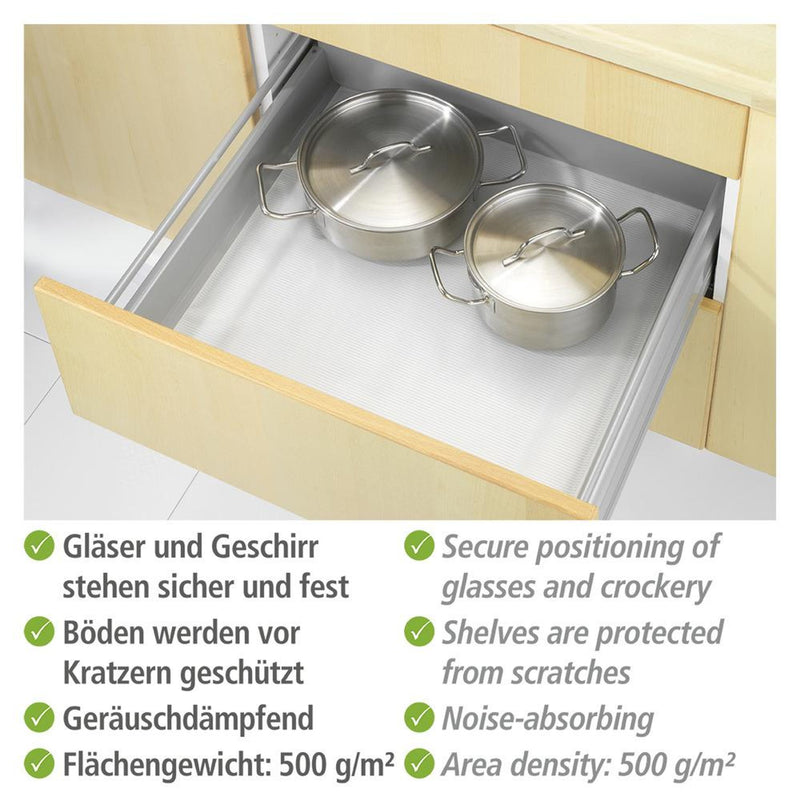 WENKO Anti-Rutsch-Matte perforiert 50x150cm