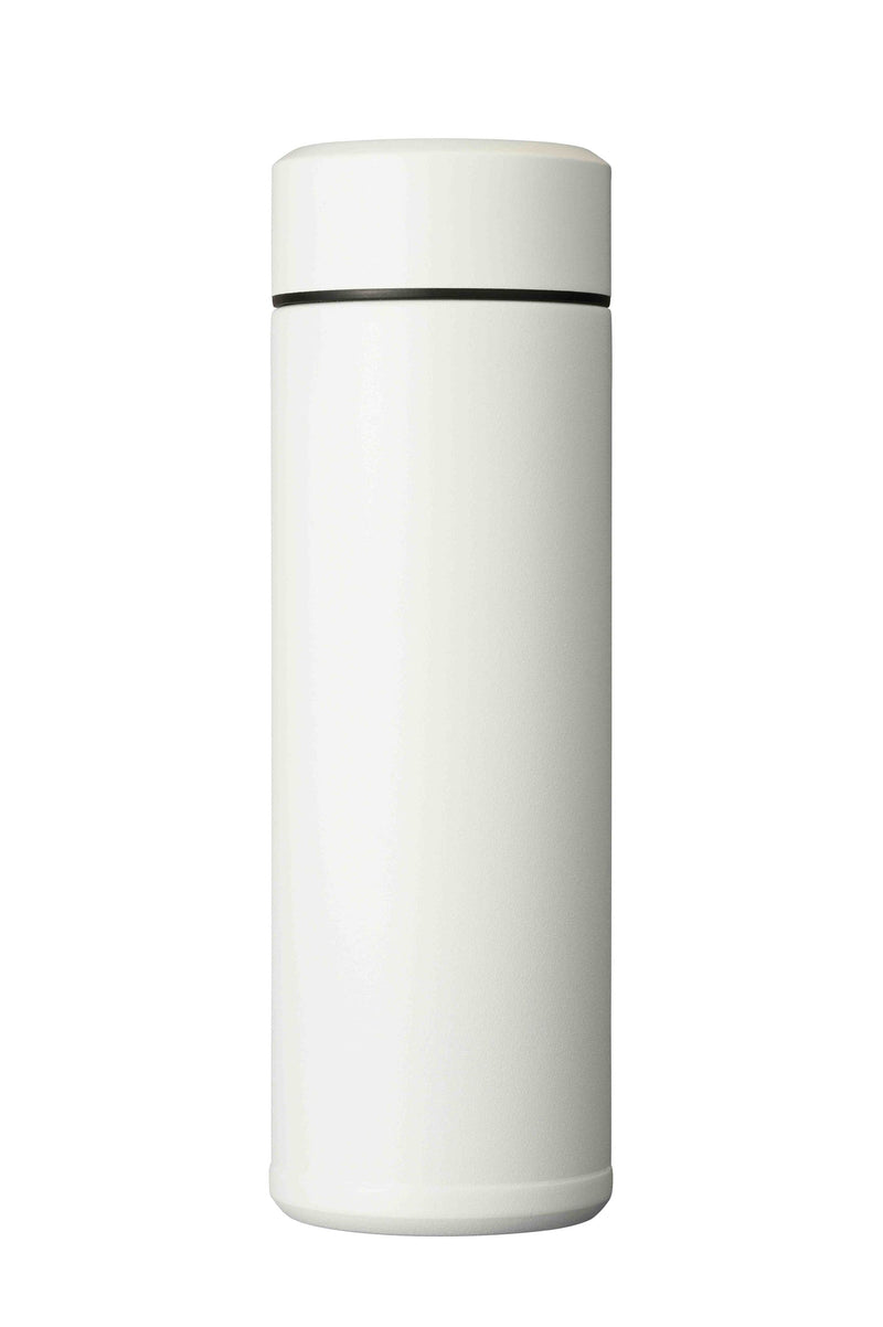 Thermo Trinkflasche, Slim Mug, weiß 500ml