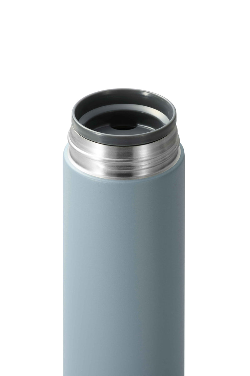 Thermo Trinkflasche, Slim Mug, rauchblau 500ml