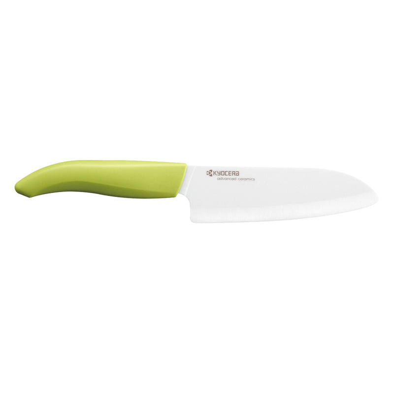 GEN GREEN Keramik-Santokumesser, Klinge: 14 cm