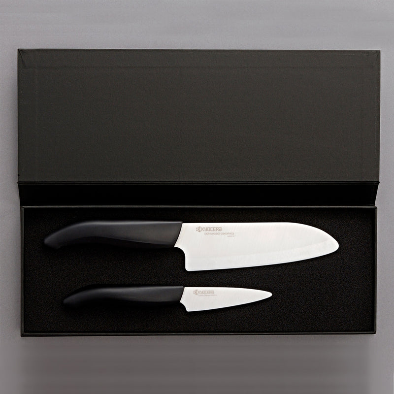 GEN Geschenkset: Schäl- und Santoku-Keramikmesser