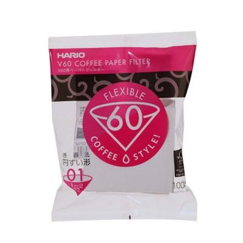 HARIO Papierkaffeefilter Gr.01 V60 100Stück