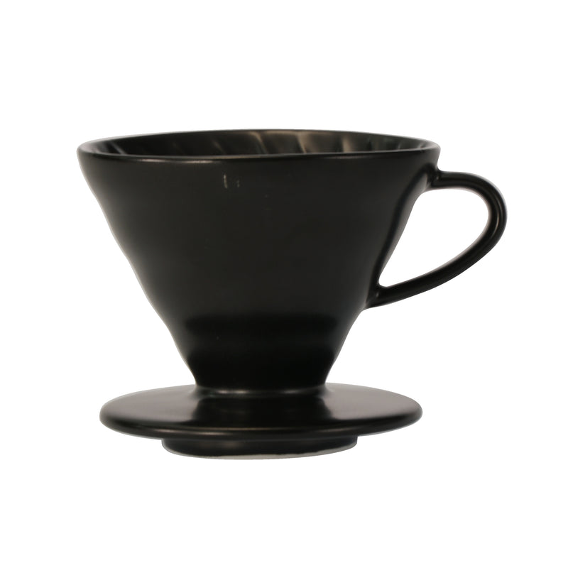 HARIO Kaffeefilter Gr.02 V60 Porzellan schwarz