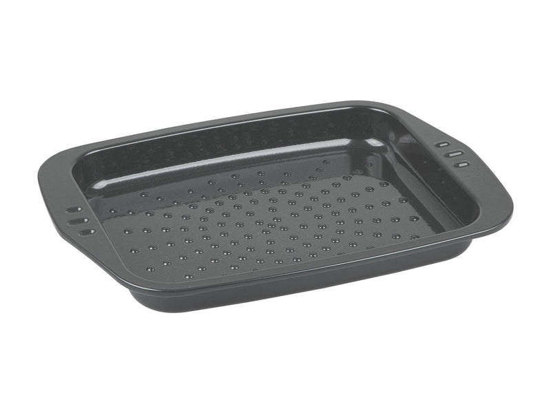 CHG Aroma-Bräter 39x28x7cm mit Deckel Emaille