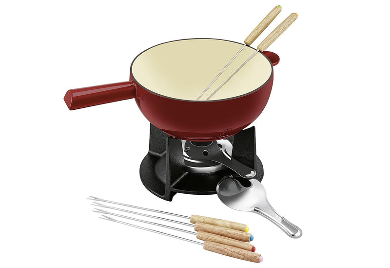 BEKA Käsefondue Set Belledone Guss rot
