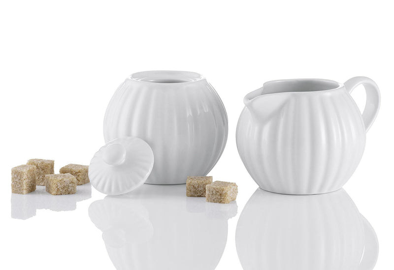 PRICE & KENSINGTON Milch und Zucker-Set Luxe weiß