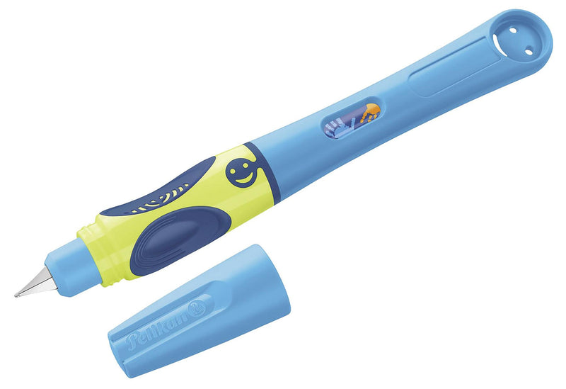PELIKAN Füllhalter Griffix für Rechtshänder Neon Fresh Blue