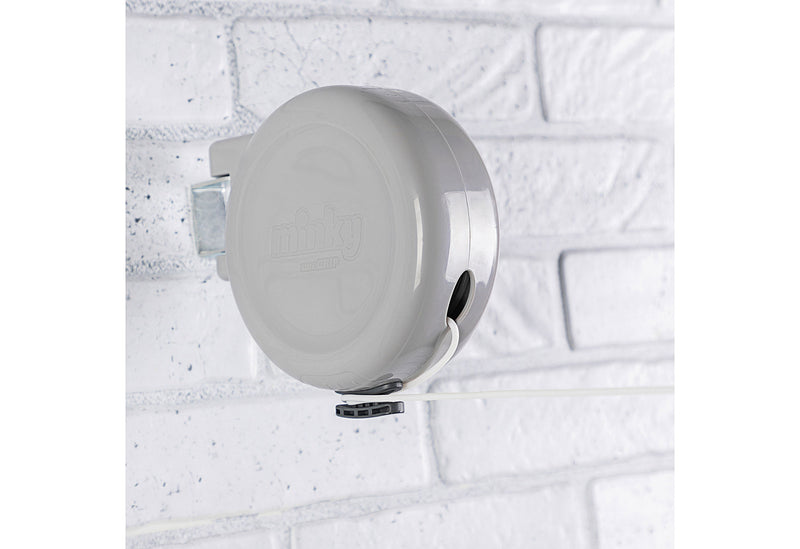 MINKY Trocknungsleine einziehbar 15m