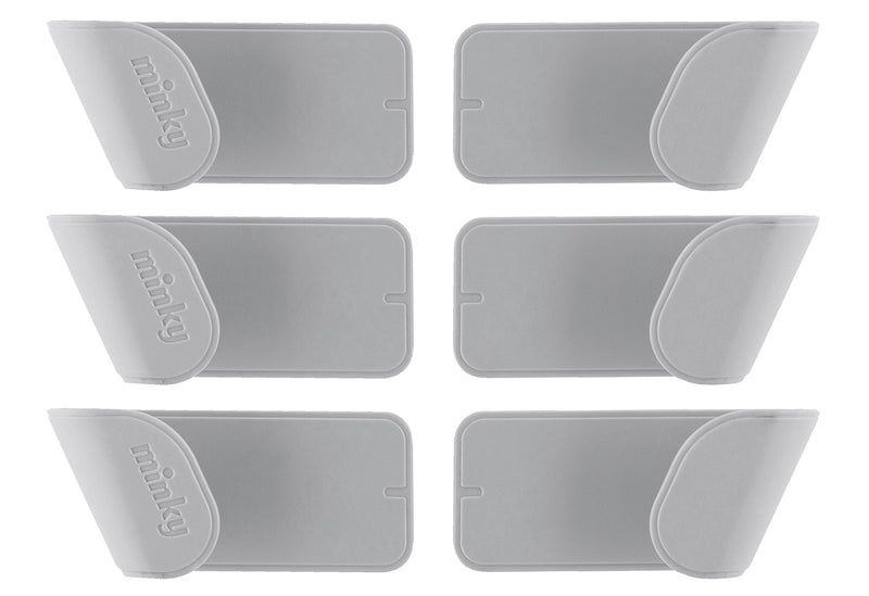 MINKY Topfdeckelhalter grau 3er Set