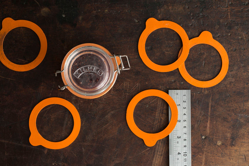 6er Pack Einkochringe für 0.125 Liter