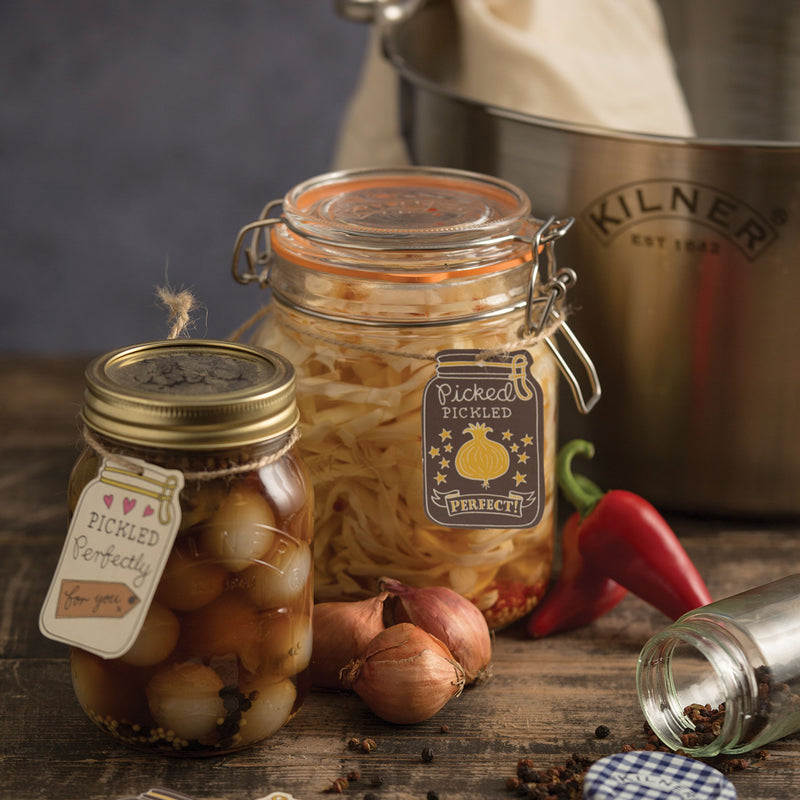 Rundes Bügelverschluss Glas, 1 Liter