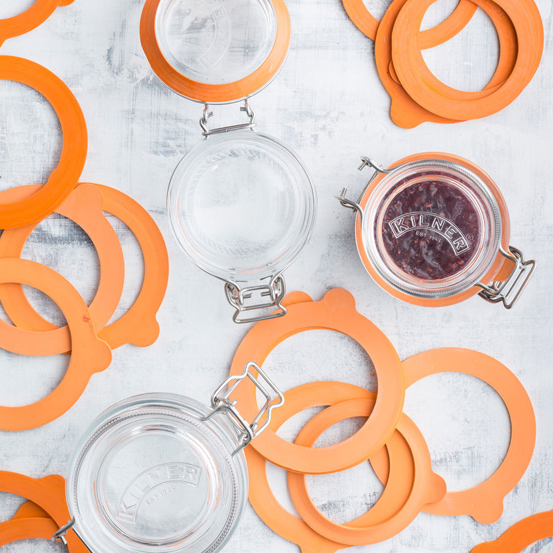 6er Pack Einkochringe für 0.35 - 2 Liter