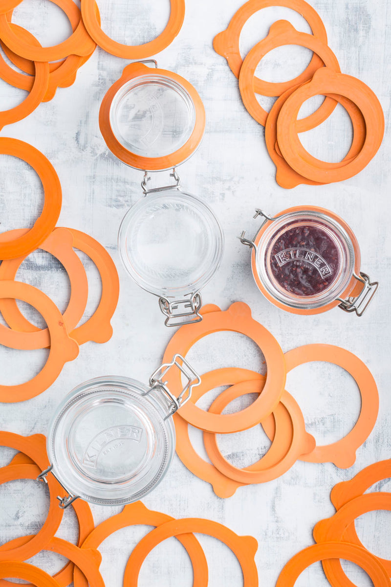 6er Pack Einkochringe für 0.35 - 2 Liter