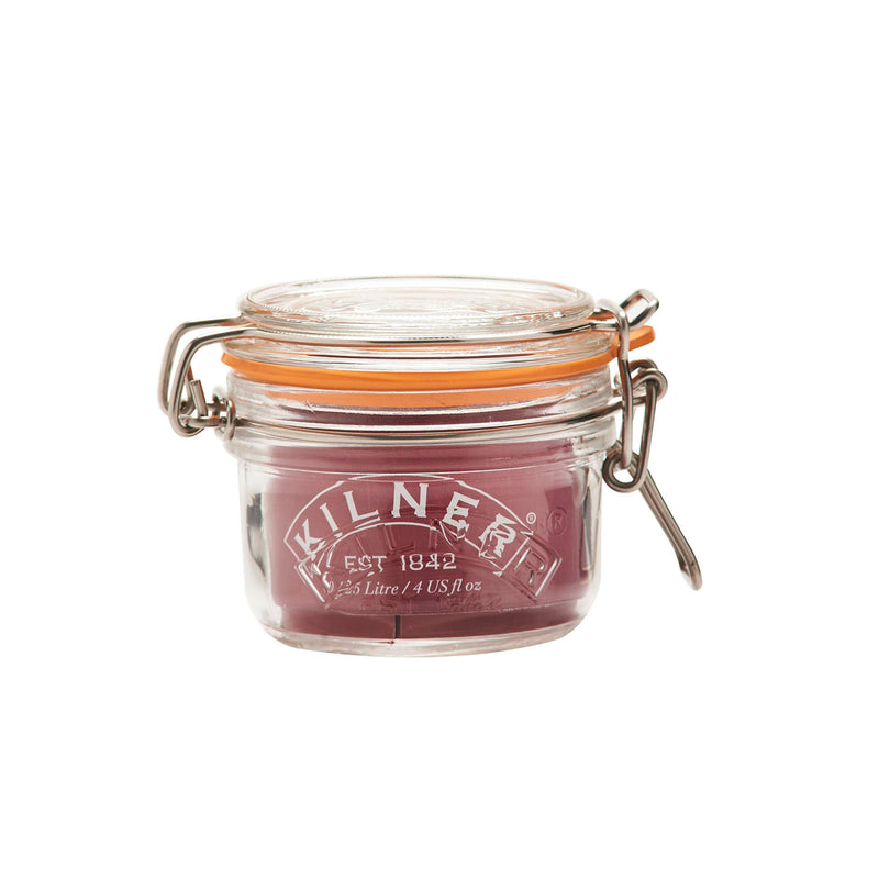 Rundes Bügelverschluss Glas, 125 ml