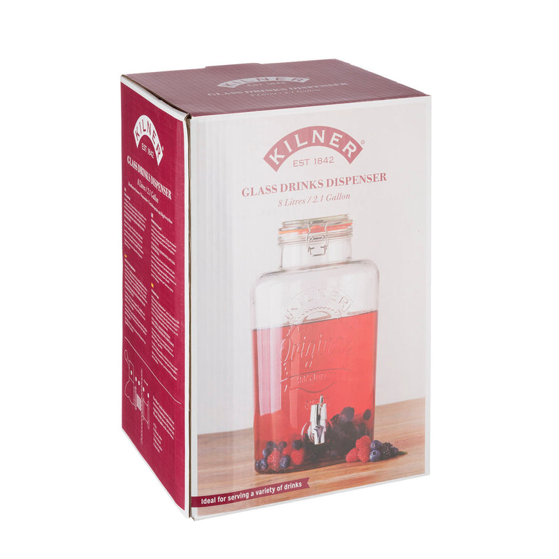 ROUND Bügelverschluss Getränkespender, 5 Liter