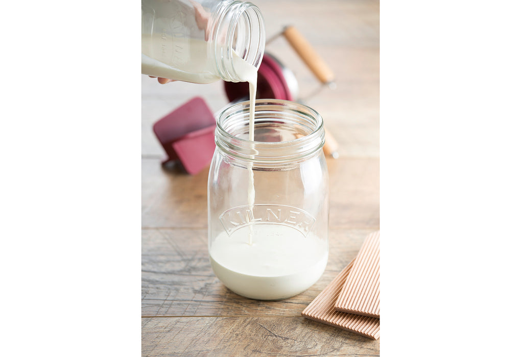 KILNER Butterfass mit Drehkurbel 1l