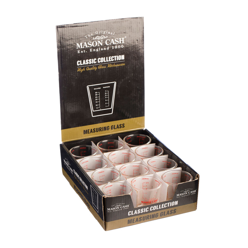 CLASSIC  COLLECTION -Mini Messbecher aus Glas, 35 ml