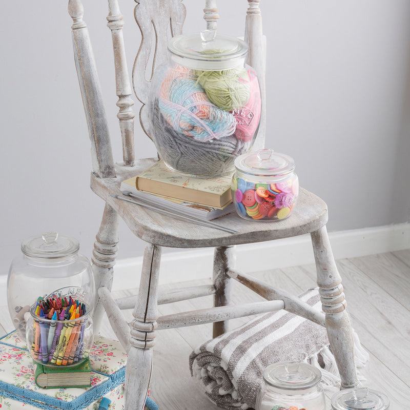 Universal-Vorratsglas mit luftdichtem Deckel, 2 Liter