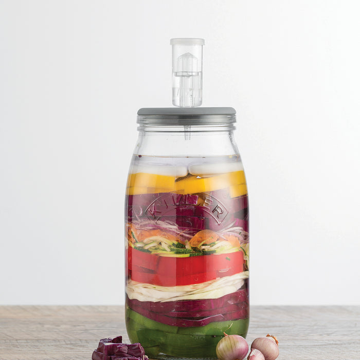 Gesund und lecker - sind die fermentierten Lebensmittel aus dem Kilner Fermentierset