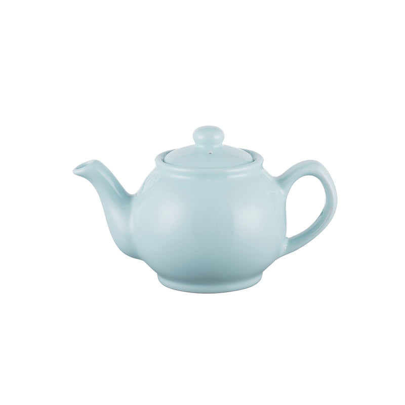 Teekanne pastell blau, 2 Tassen