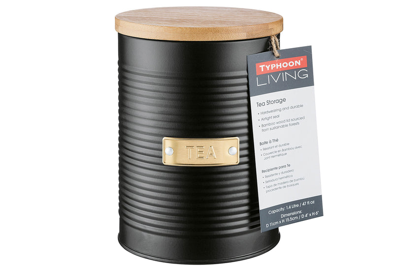 TYPHOON OTTO Vorratsbehälter Tee 1,4l schwarz