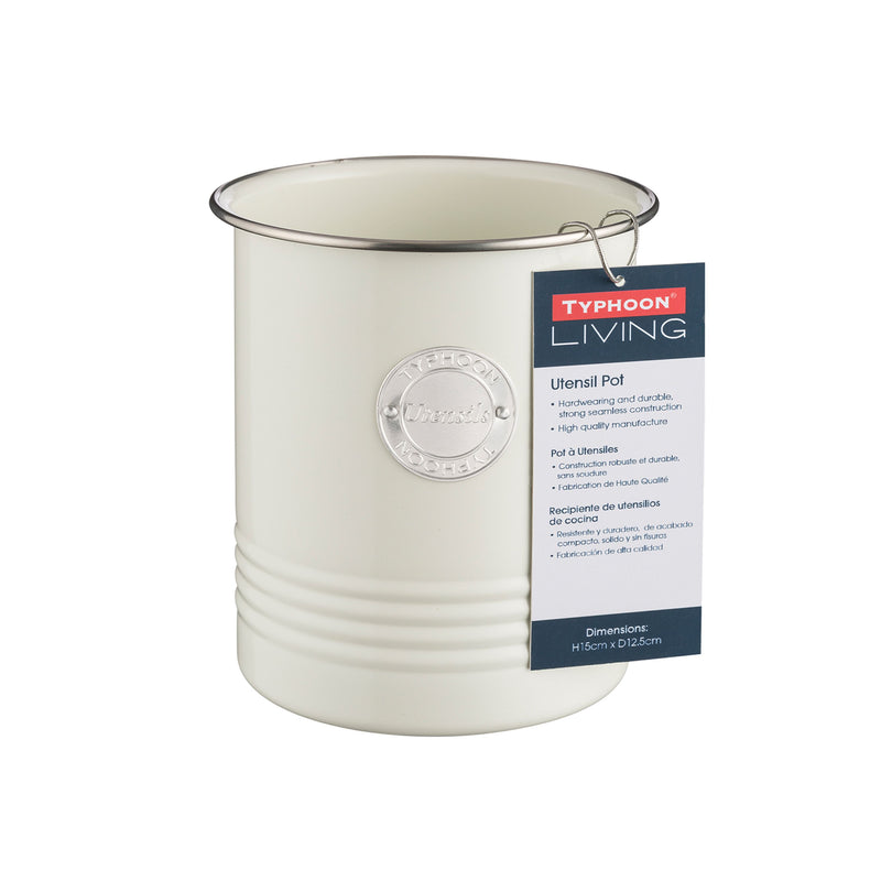 LIVING Utensilienbehälter, pastellcreme, 1,7 Liter