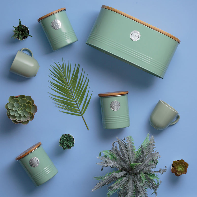 LIVING COLLECTION,Vorratsbehälter, Kaffee, pastellgrün, 1 Liter