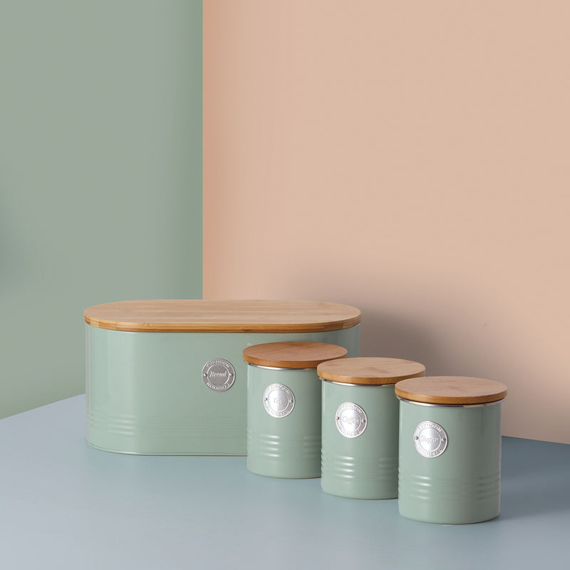 LIVING COLLECTION,Vorratsbehälter, Kaffee, pastellgrün, 1 Liter