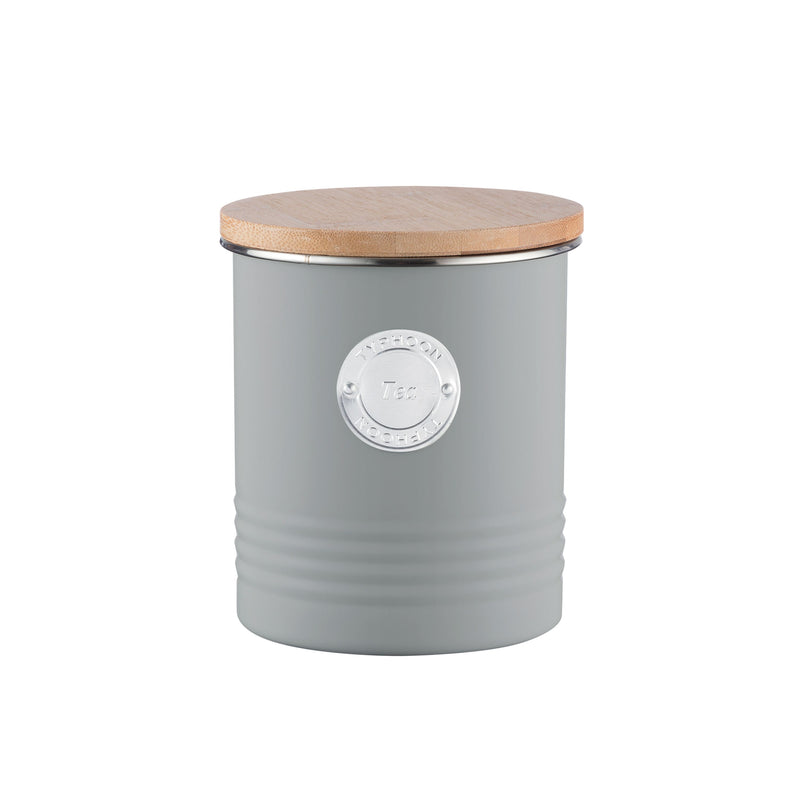 LIVING  Vorratsbehälter Tee, pastellgrau, 1 Liter