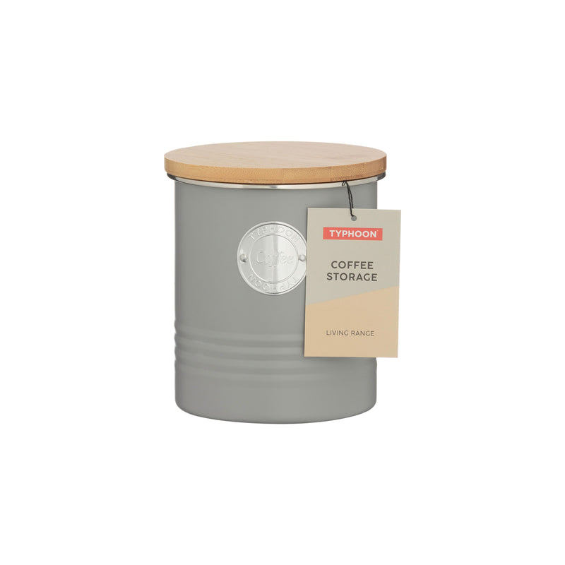 LIVING  Vorratsbehälter Kaffee, pastellgrau, 1 Liter