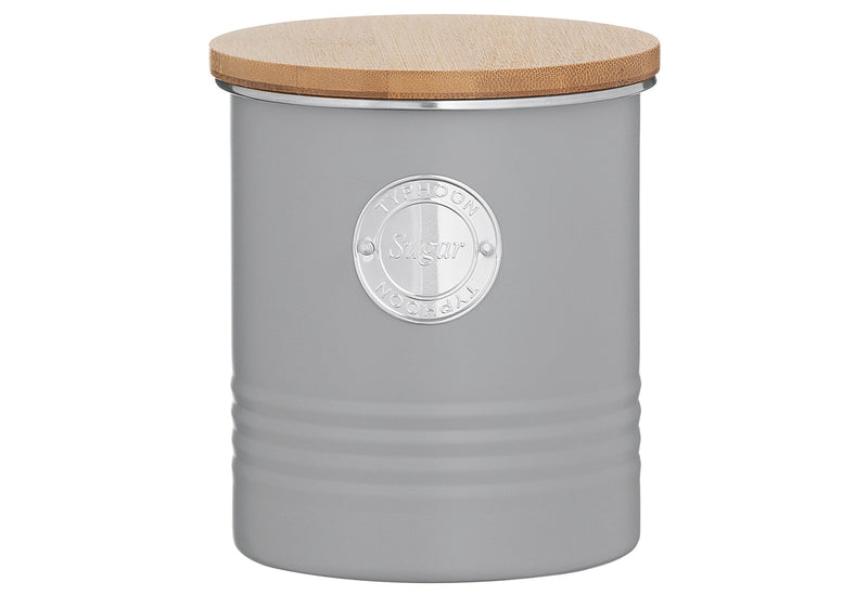 LIVING COLLECTION Vorratsbehälter Zucker 1l pastellgrau