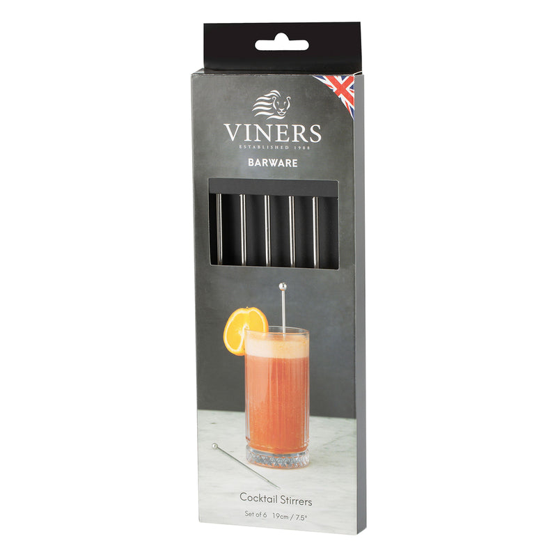 Cocktail-Rührstäbchen, 6er Set