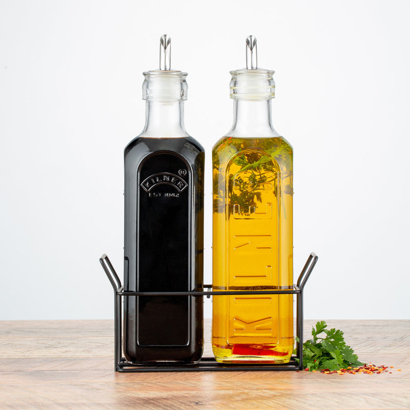 ÖL- und Essigflaschen Set, 600 ml