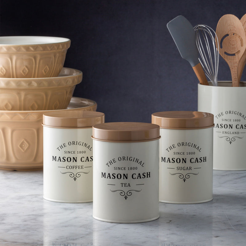 Utensilienbehälter aus Karbonstahl, Höhe 17,5 cm