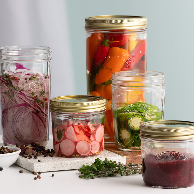 Weithals-Einkochglas, 1 Liter