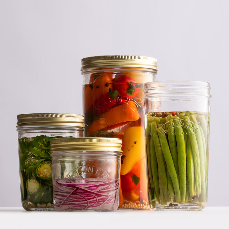 Weithals-Einkochglas, 1 Liter