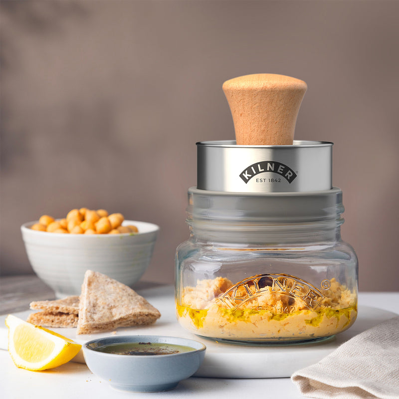 Gucamole-Set mit Glas, 0,5 Liter