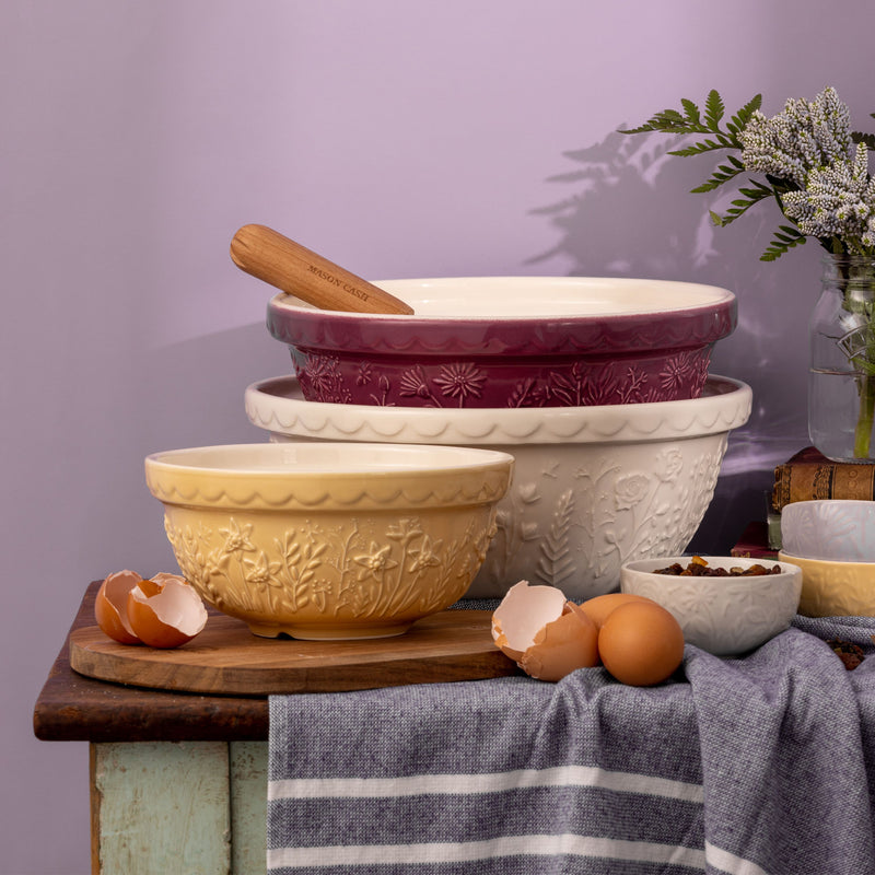 Rührschüssel aus Steingut, Daisy, 2,7 Liter, Ø 26 cm