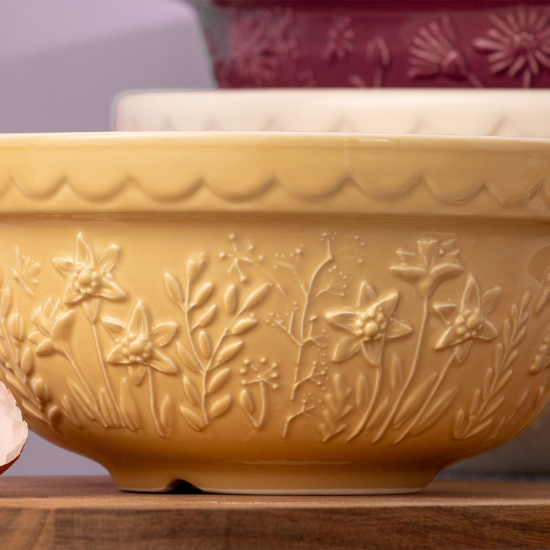 Rührschüssel aus Steingut, Daffodil, 2 Liter, Ø 21 cm