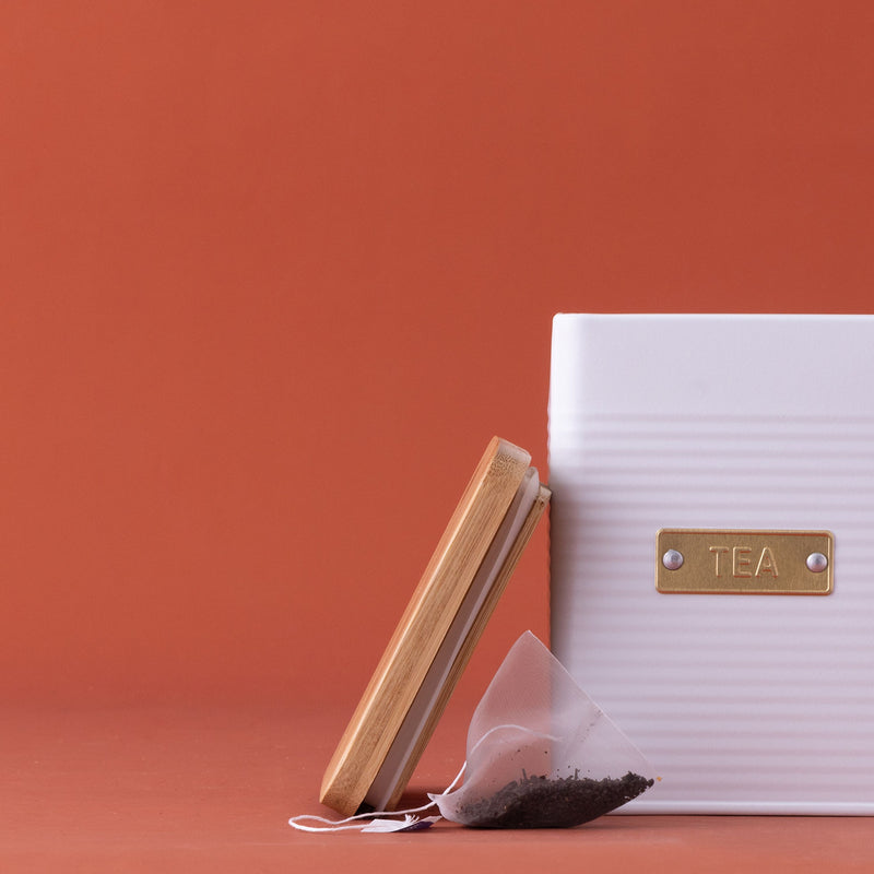 OTTO COLLECTION qudratischer Vorratsbehälter Tee, weiß, 1,4 Liter