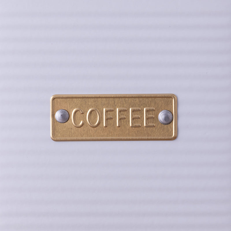 OTTO COLLECTION qudratischer Vorratsbehälter Kaffee, weiß, 1,4 Liter