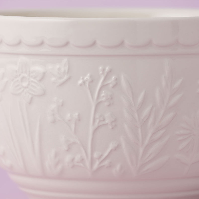 Teigschüssel aus Steingut, Creme, 1,9 Liter