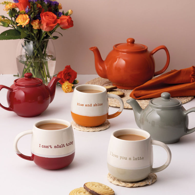 Gute Laune Tasse "Rise and Shine"