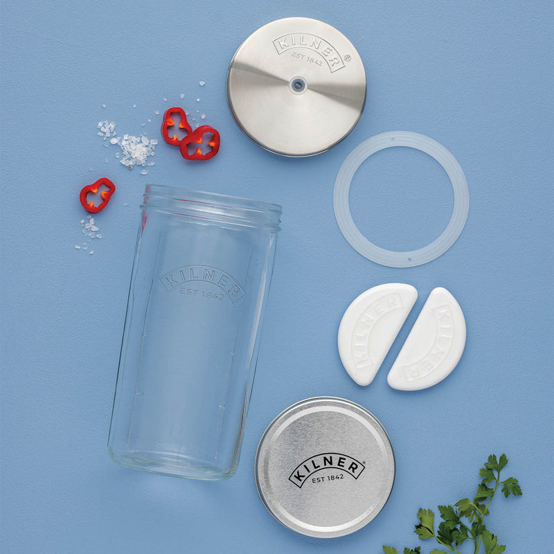 Fermentier-Set, 2 Gläser á 1 Liter